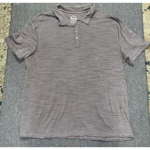 BKE Athletic Fit Short Sleeve Shirt Men's Size XXL Grey